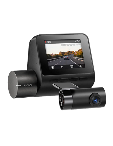 Set Dash Cam față și spate 70mai A200 + Rear Cam, Negru