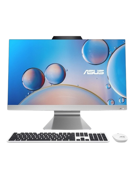 Computer All-in-One ASUS F3702, 27", AMD Ryzen 5 7520U, 8GB/512GB, Fără SO, Alb