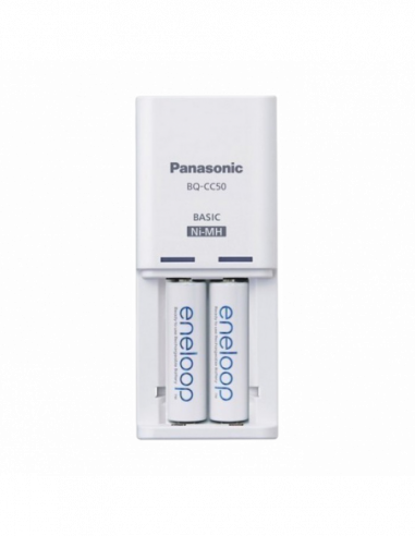 Зарядные устройства Panasonic Basic Charger 2-pos AAAAA + 2AA 2000mAh- K-KJ50MCD20E