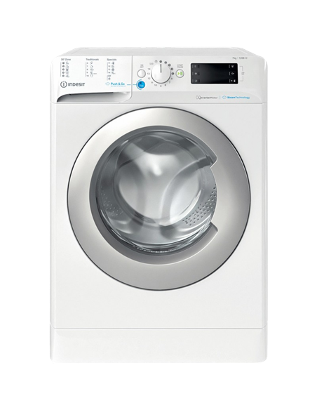 Mașină de spălat Indesit BWSE 71295X WSV, 7kg, Alb