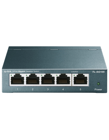 Сетевой коммутатор TP-LINK TL-SG105, 5x 10/100/1000 Мбит/с