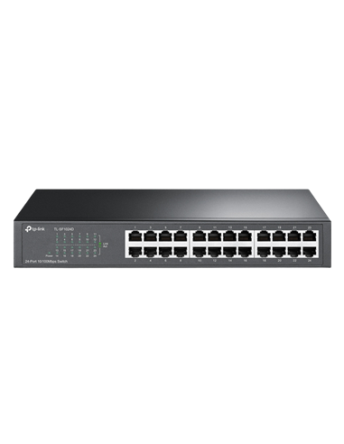 Сетевой коммутатор TP-LINK TL-SF1024D, 24x 10/100 Мбит/с