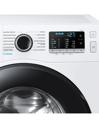 Стиральная машина Samsung WW70AGAS22AE, 7кг, Белый
