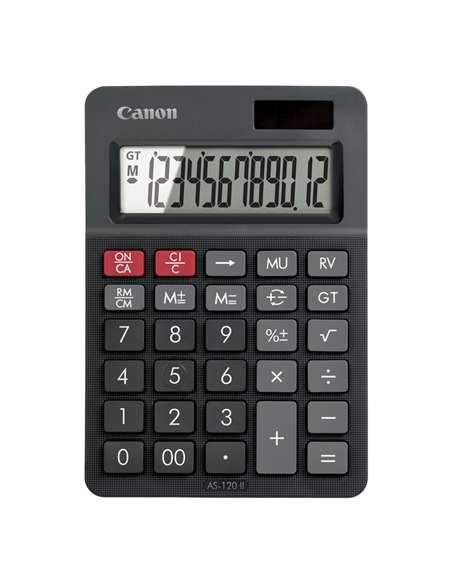 Calculator Canon AS-120 II, Negru