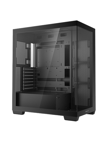 Компьютерный корпус Deepcool CG580, Midi-Tower, Без блока питания, Чёрный