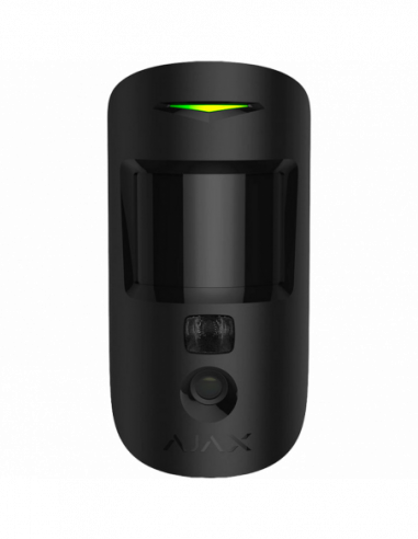Защитные системы Ajax Wireless Security Motion Detector with Photo MotionCam (PhOD)- Black
