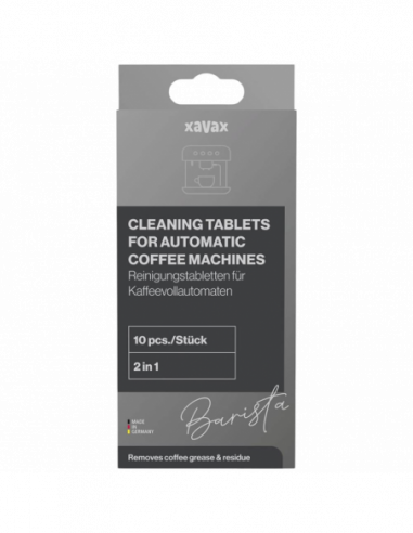 Termosuri și căni Xavax 111281- Cleaning Tablets for Coffee Machine- 10 tab