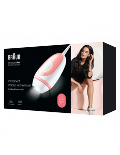 Fotoepilator Braun PL1000 Silk-expert Mini, Roz | Alb 2