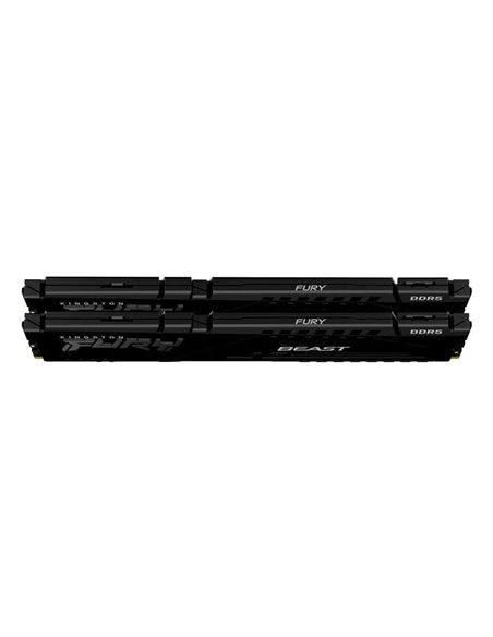 Оперативная память Kingston FURY Beast, DDR5 SDRAM, 5600 МГц, 32Гб, KF556C40BBK2-32