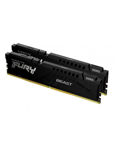 Оперативная память Kingston FURY Beast, DDR5 SDRAM, 5600 МГц, 32Гб, KF556C40BBK2-32