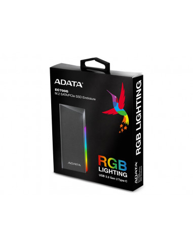 Carcasa externa pentru SSD ADATA EC700G, AEC700GU32G2-CGY