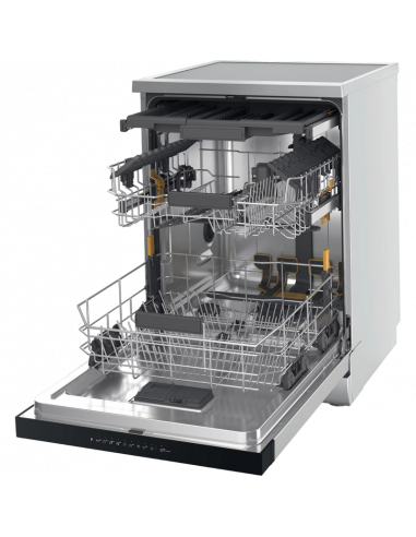 Mașină de spălat vase Whirlpool W7F HP33 X, Oțel inoxidabil