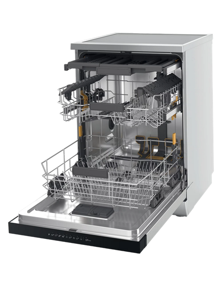 Посудомоечная машина Whirlpool W7F HP33 X, Нержавеющая сталь