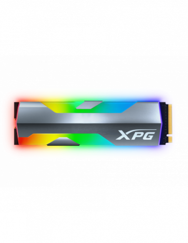 M.2 PCIe NVMe SSD .M.2 NVMe SSD 500GB ADATA XPG Spectrix S20 RGB [PCIe3.0x4- RW:25001800MBs- 160170K IOPS-3DTLC]