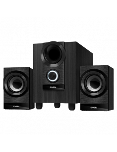 Компьютерные колонки 2.1 SVEN MS-150, Чёрный