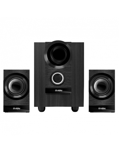 Компьютерные колонки 2.1 SVEN MS-150, Чёрный