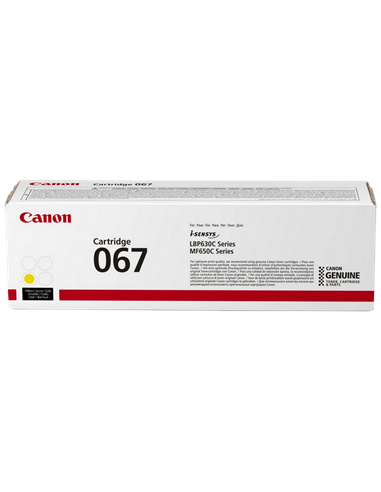 Cartuş Canon CRG-067, Galben