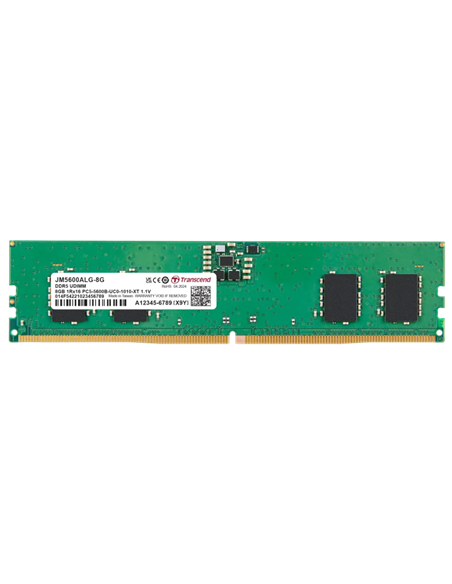 Оперативная память Transcend JetRam, DDR5 SDRAM, 5600 МГц, 8Гб, JM5600ALG-8G