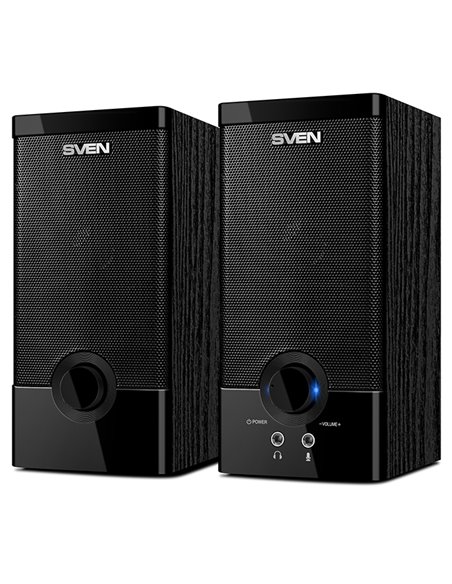 Компьютерные колонки 2.0 SVEN SPS-603, Чёрный