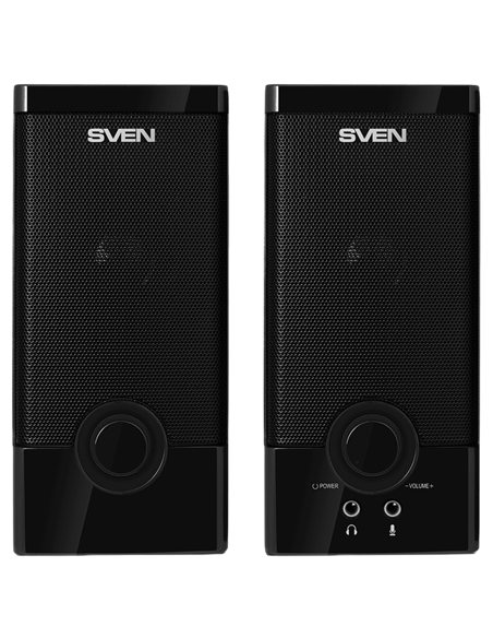 Компьютерные колонки 2.0 SVEN SPS-603, Чёрный