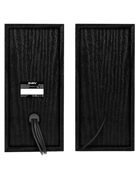 Boxe pentru calculator 2.0 SVEN SPS-603, Negru