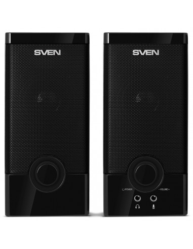 Компьютерные колонки 2.0 SVEN SPS-603, Чёрный