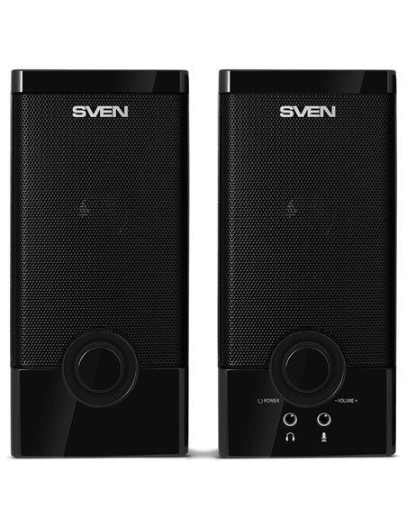 Компьютерные колонки 2.0 SVEN SPS-603, Чёрный