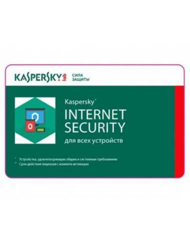 Kaspersky Kaspersky Internet Security Card 5 Dev 1 Year Renewal