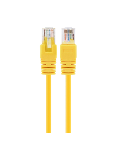 Patch cord Cablexpert PP12-1.5M/Y, CAT5e UTP, 1,5m, Galben