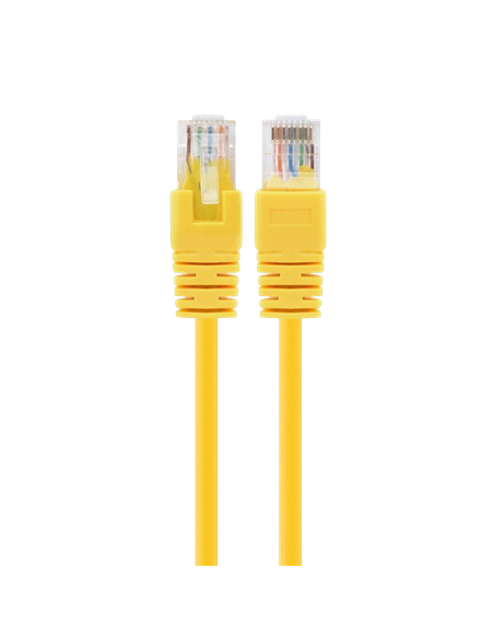 Patch cord Cablexpert PP12-1.5M/Y, CAT5e UTP, 1,5m, Galben