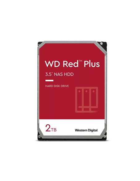 Unitate HDD Western Digital WD Red Plus, 3.5", 2 TB WD20EFZX