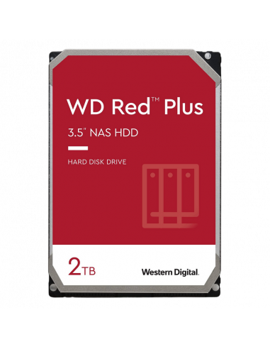 Unitate HDD Western Digital WD Red Plus, 3.5", 2 TB WD20EFZX