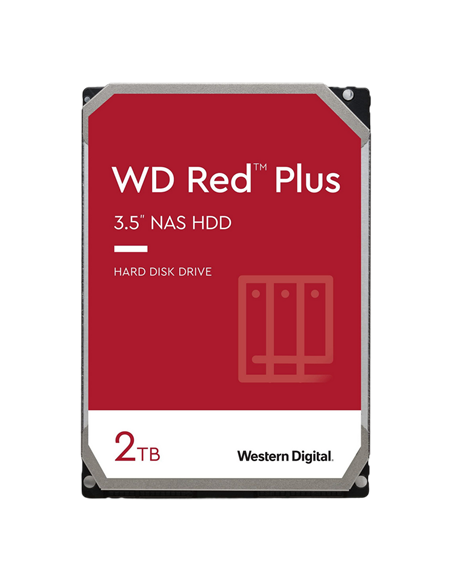 Unitate HDD Western Digital WD Red Plus, 3.5", 2 TB WD20EFZX