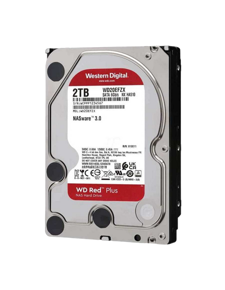 Unitate HDD Western Digital WD Red Plus, 3.5", 2 TB WD20EFZX