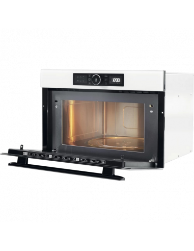 Микроволновая печь Whirlpool AMW 730/WH, Нержавеющая сталь