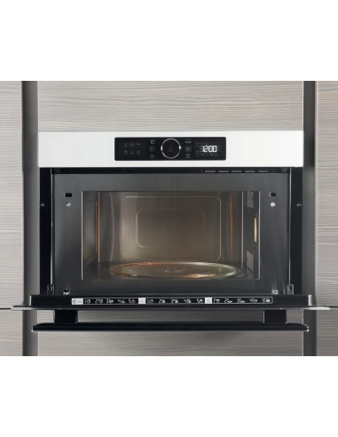 Микроволновая печь Whirlpool AMW 730/WH, Нержавеющая сталь