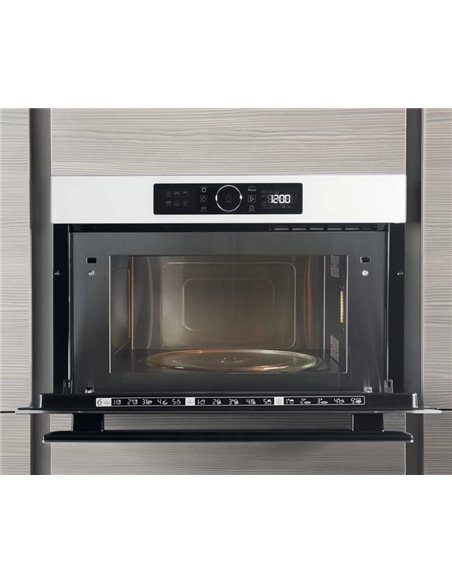 Микроволновая печь Whirlpool AMW 730/WH, Нержавеющая сталь
