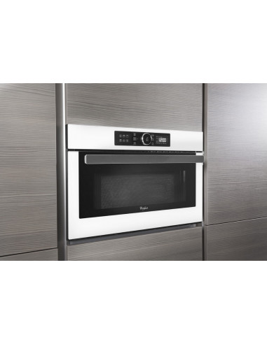 Микроволновая печь Whirlpool AMW 730/WH, Нержавеющая сталь