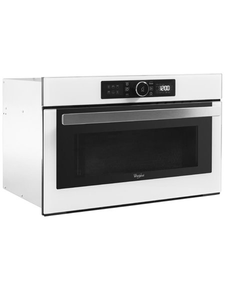 Cuptor cu microunde Whirlpool AMW 730/WH, Oțel inoxidabil