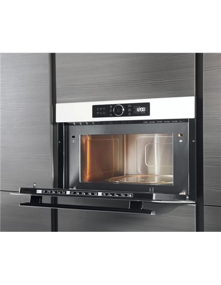 Микроволновая печь Whirlpool AMW 730/WH, Нержавеющая сталь