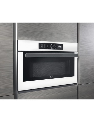 Микроволновая печь Whirlpool AMW 730/WH, Нержавеющая сталь