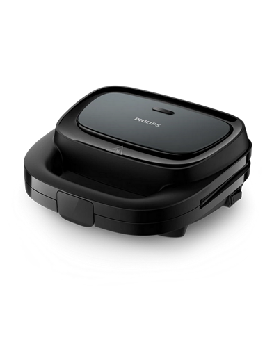 Aparat pentru sandwich Philips HD2330/90, Negru