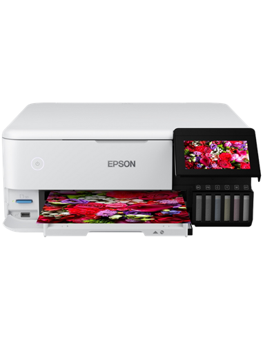 Струйный МФУ Epson L8160, Белый