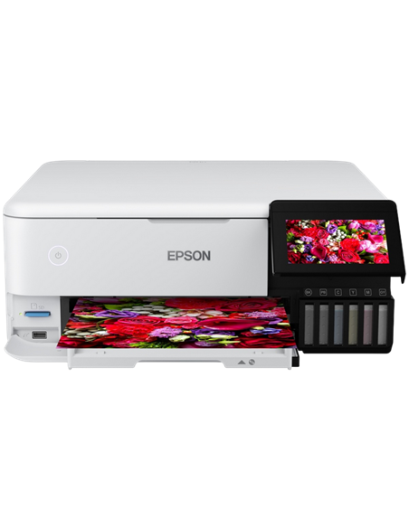 Струйный МФУ Epson L8160, Белый