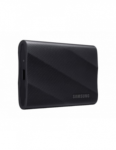 Unitate SSD externă portabilă USB3.0 1.0TB Samsung Portable SSD T9 Black- USB-C 3.2 Gen 2x2 (88x59x13mm- 122g-RW:20002000MBs)