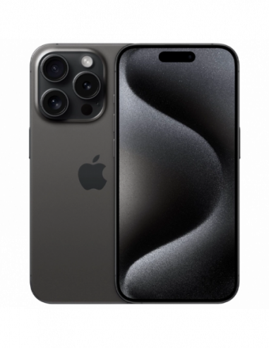 Telefoane mobile Apple iPhone 15 Pro- 128GB Black Titanium MD