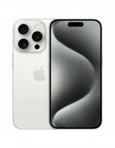 Мобильные телефоны Apple iPhone 15 Pro- 128GB White Titanium EU