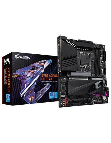 Материнская плата Gigabyte Z790 AORUS ELITE AX, LGA1700, Intel Z790, ATX