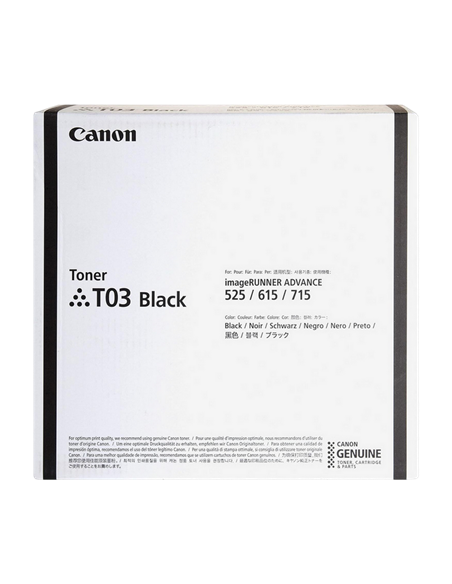 Тонер-картридж Canon T03 (2725C001), Чёрный