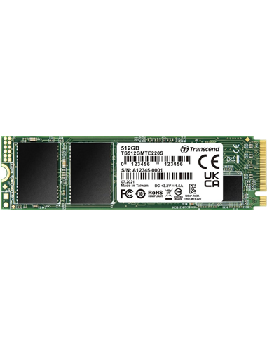 Накопитель SSD Transcend 220S, 512Гб, TS512GMTE220S